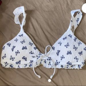 Hollister butterfly bikini top